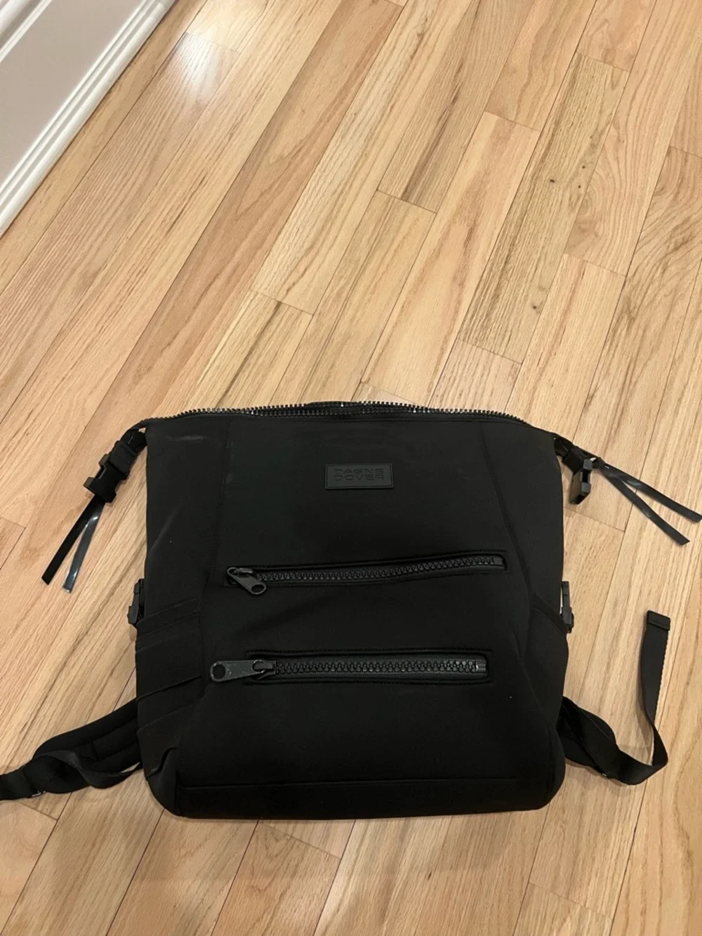 Dagne Dover Indy Black Diaper Bag Medium